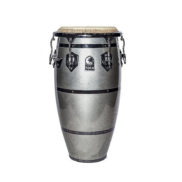 Toca 4911EVGG Eric Velez 11" Quinto en paillettes Gunmetal